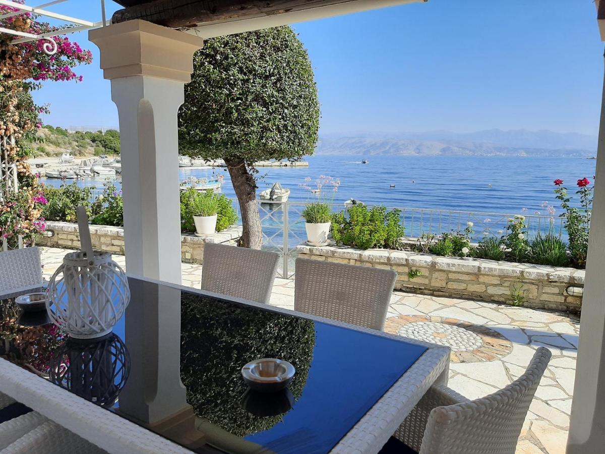 Imerolia Beach Villa Kassiopi Corfu Ngoại thất bức ảnh