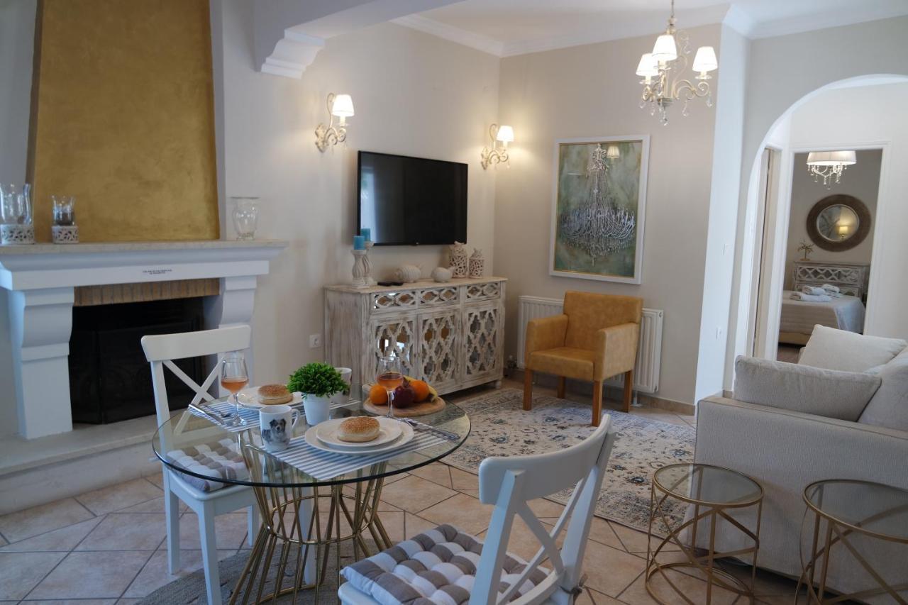 Imerolia Beach Villa Kassiopi Corfu Ngoại thất bức ảnh