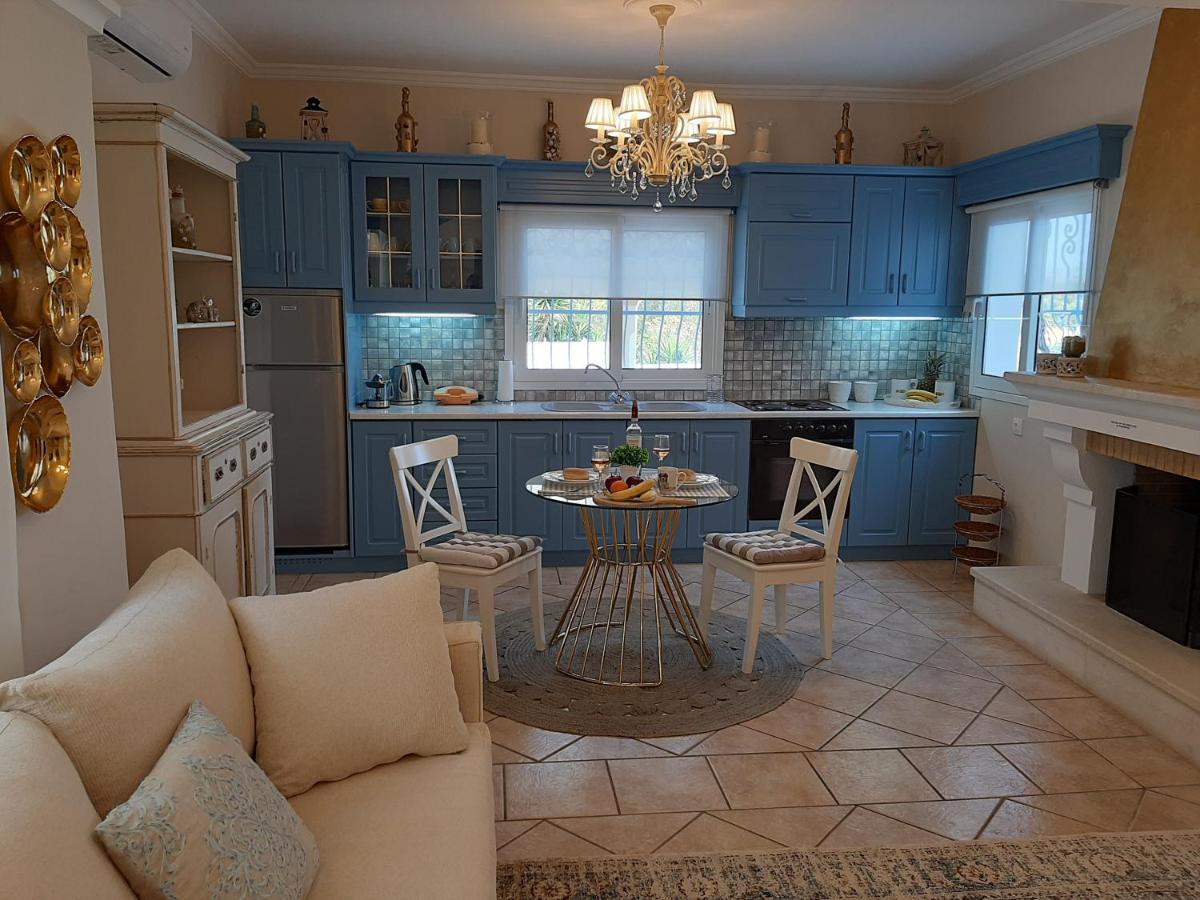 Imerolia Beach Villa Kassiopi Corfu Ngoại thất bức ảnh