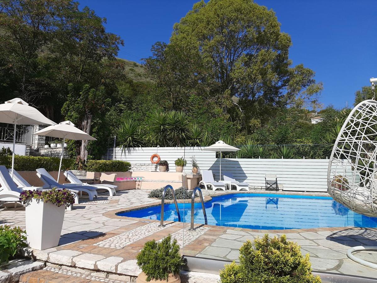 Imerolia Beach Villa Kassiopi Corfu Ngoại thất bức ảnh