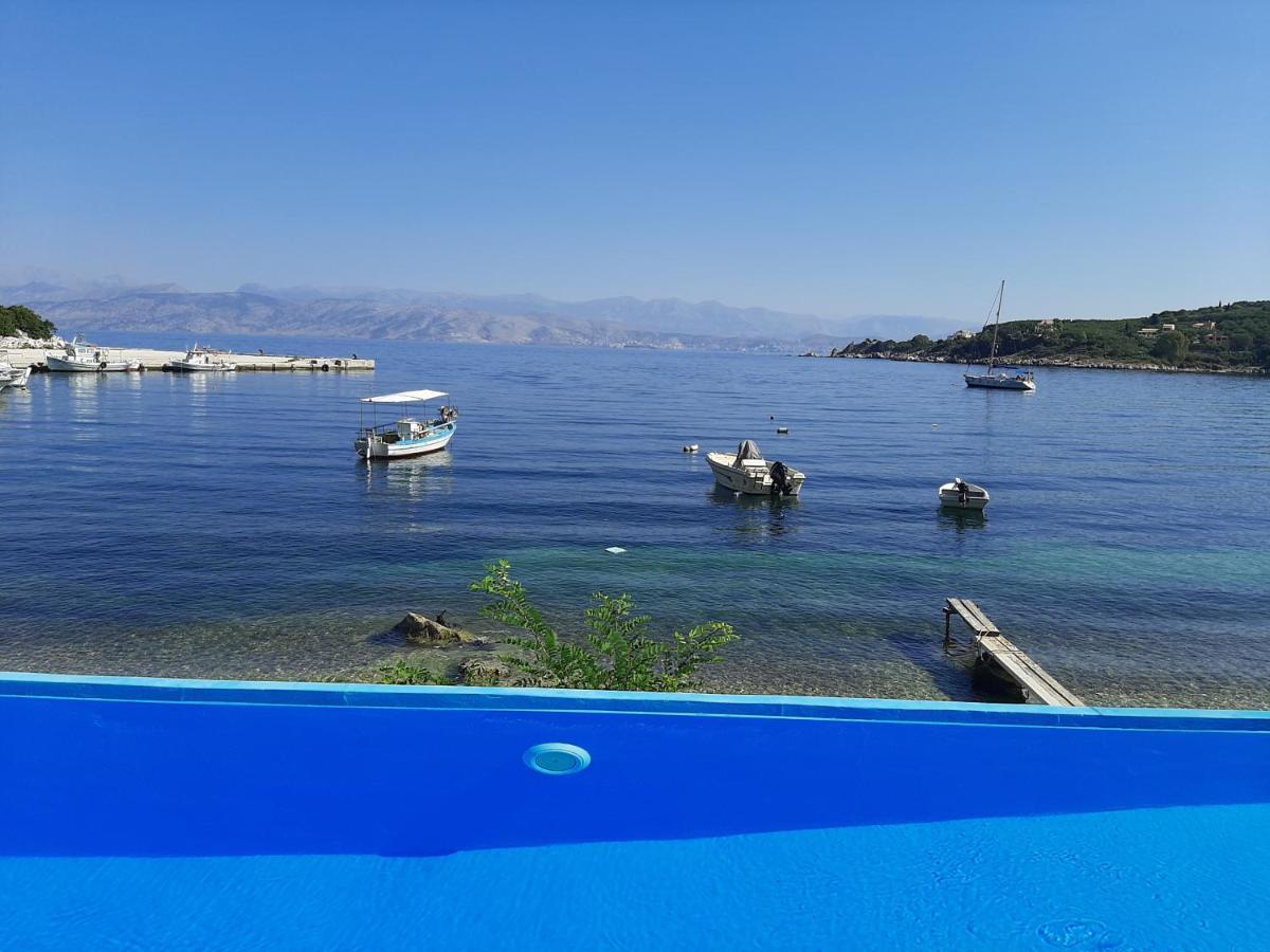 Imerolia Beach Villa Kassiopi Corfu Ngoại thất bức ảnh