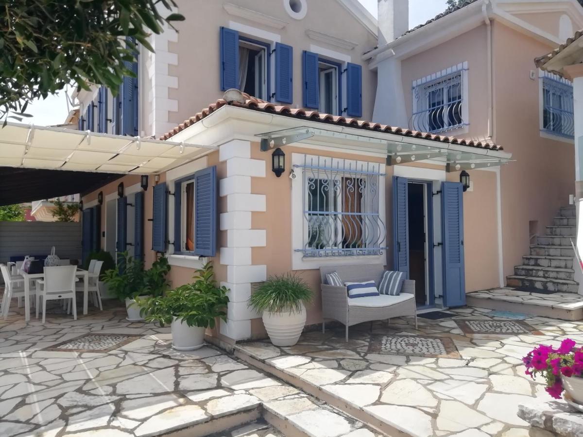 Imerolia Beach Villa Kassiopi Corfu Ngoại thất bức ảnh