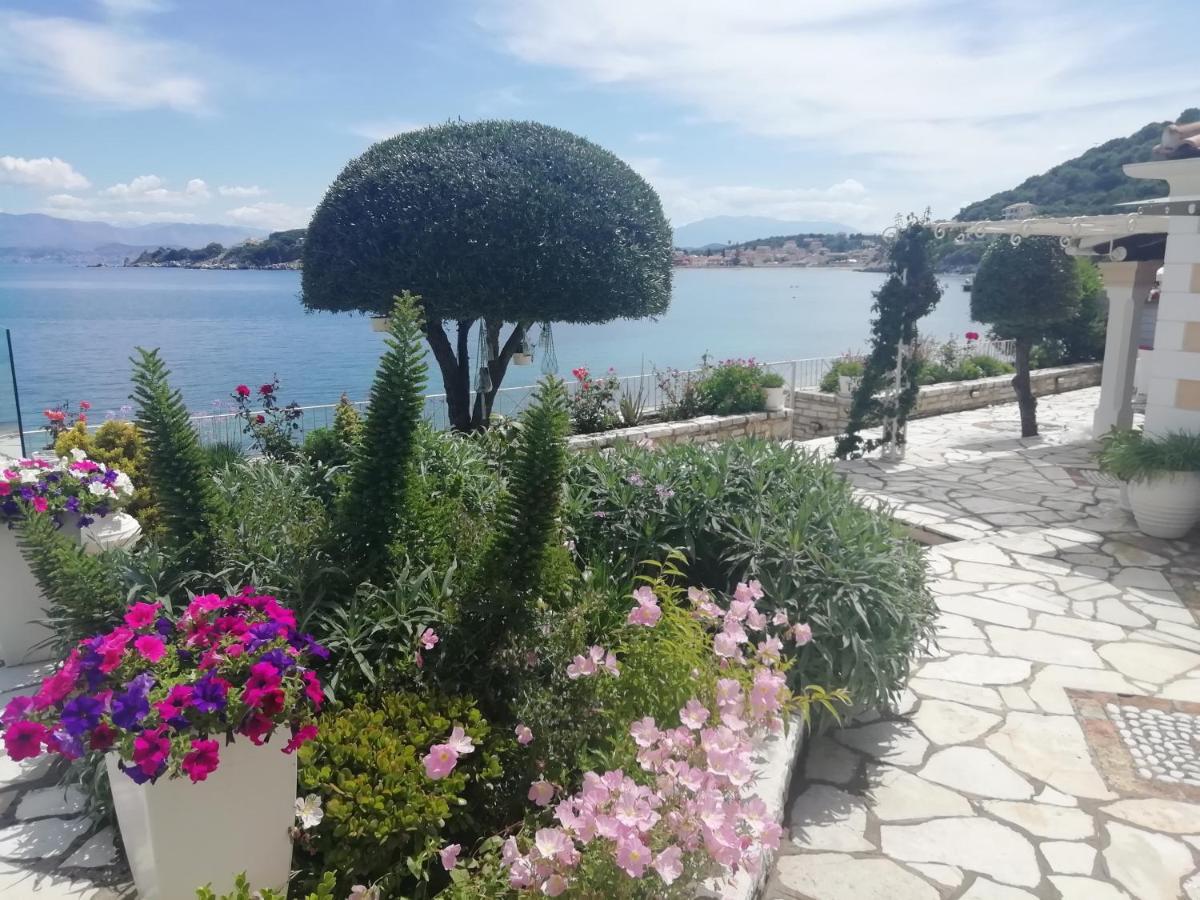 Imerolia Beach Villa Kassiopi Corfu Ngoại thất bức ảnh
