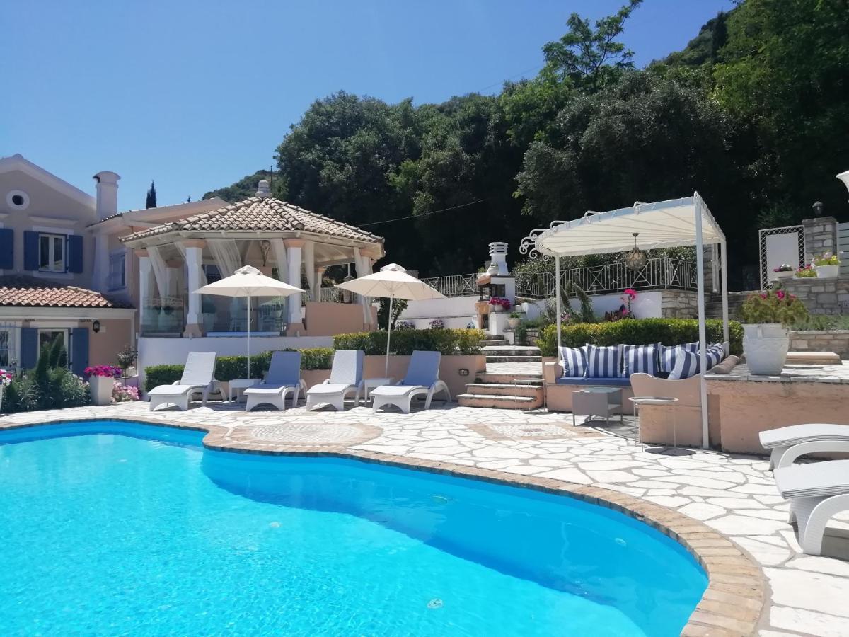 Imerolia Beach Villa Kassiopi Corfu Ngoại thất bức ảnh