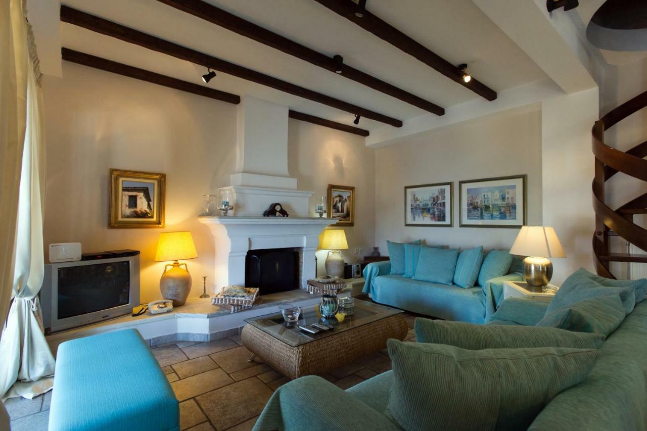 Imerolia Beach Villa Kassiopi Corfu Ngoại thất bức ảnh
