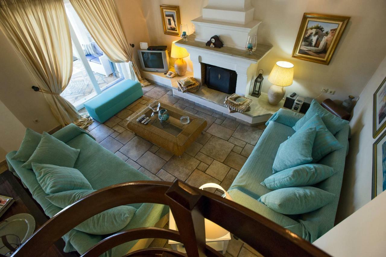 Imerolia Beach Villa Kassiopi Corfu Ngoại thất bức ảnh