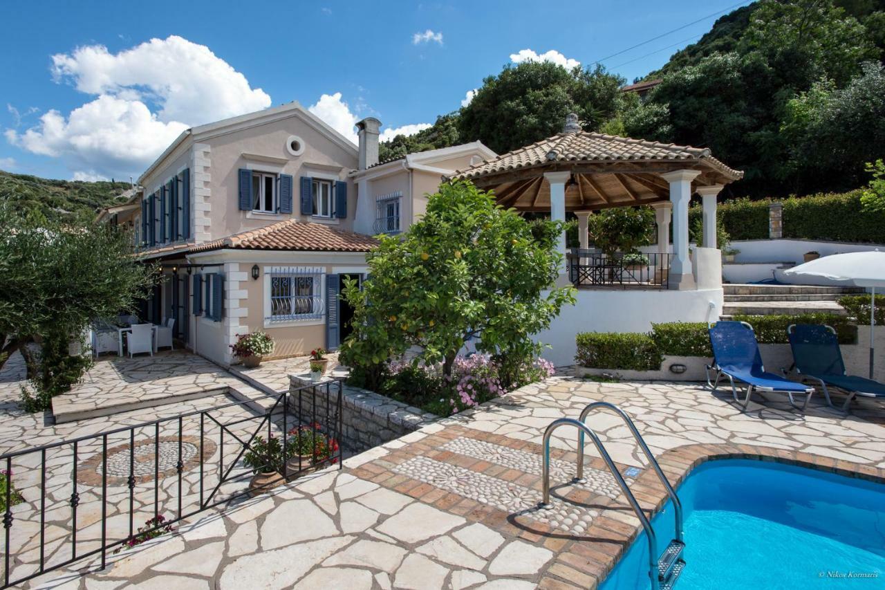 Imerolia Beach Villa Kassiopi Corfu Ngoại thất bức ảnh